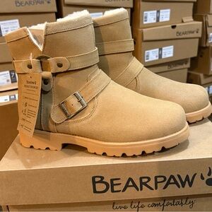 BEARPAW THEODORA BOOTS AGED ICED COFFEE